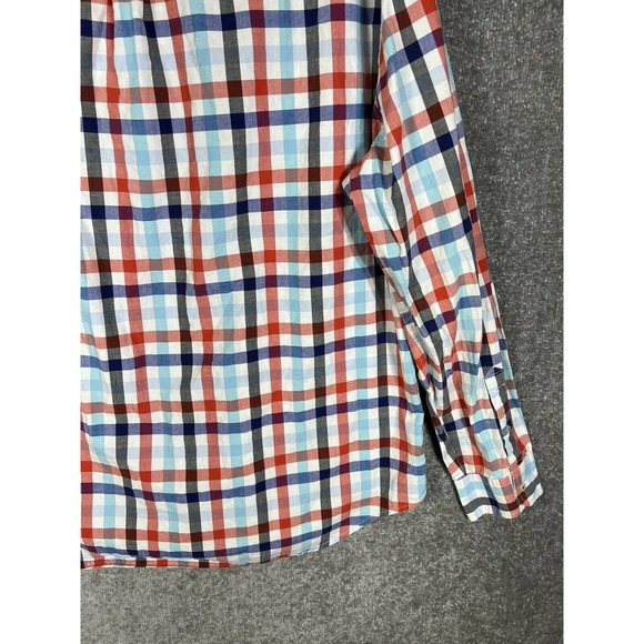 American Eagle AEO Prep Fit Button Down Long Sleeve Shirt Mens XXL Plaid - Picture 13 of 16